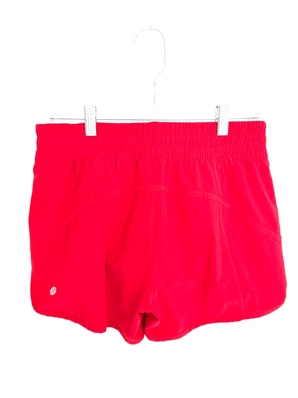 Lululemon Red Tracker Short V *4" - Picture 3 of 5
